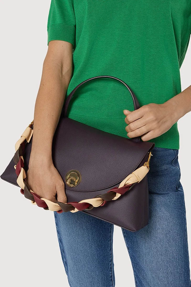 COCCINELLE  BOHEME TRICOLOR Shoulder Strap for Women | Best Price UAE